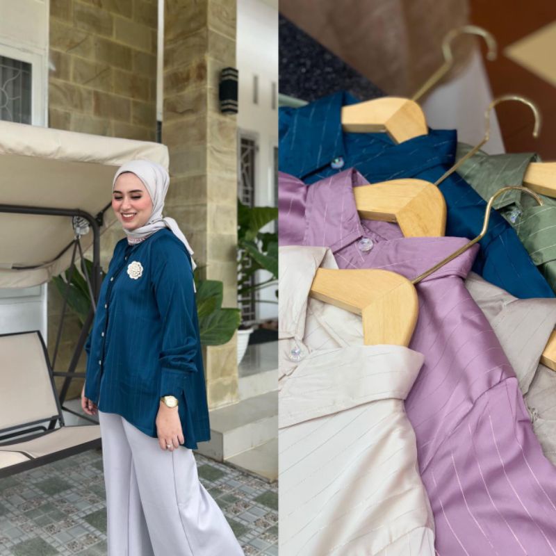 Sheena Blouse/Blouse Armani Silk