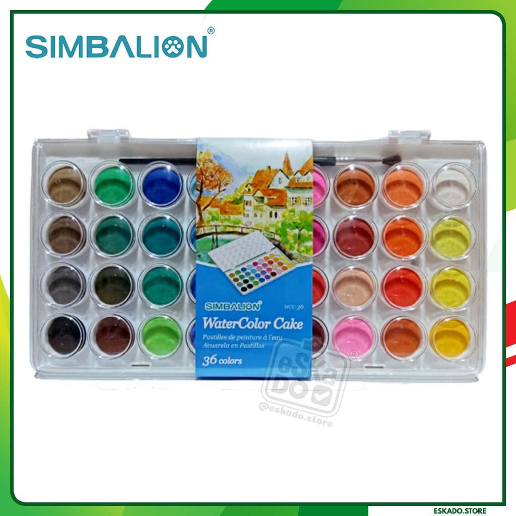 Cat Air Simbalion Cake 36 Warna WCC-36