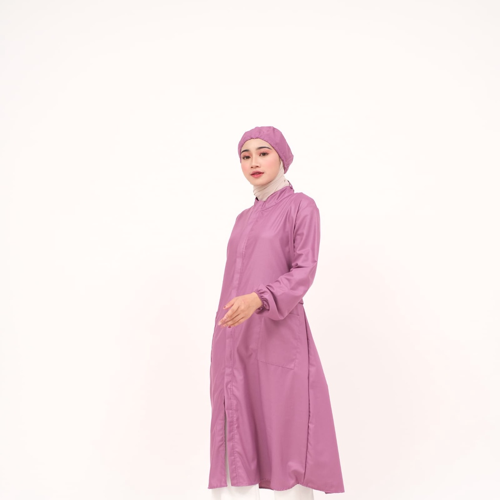 apd Gown, gown medis, surgical gown model resleting