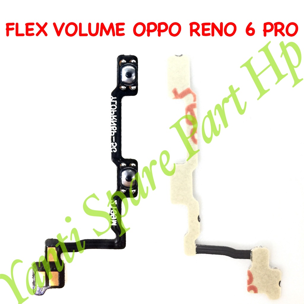 Flexible Volume Oppo Reno 6 Pro 5G Original Terlaris New