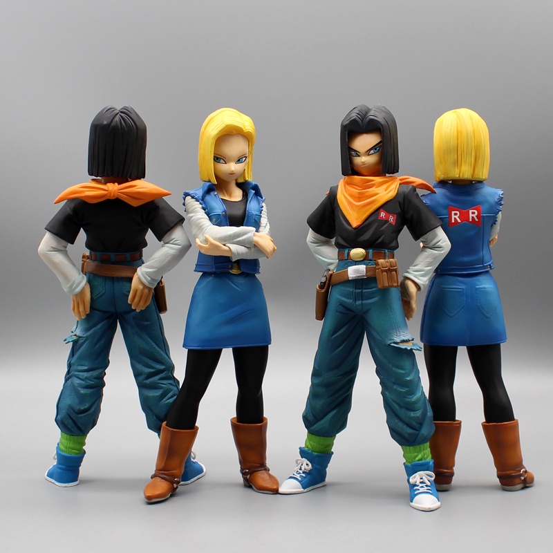 2022 Action Figure Karakter Anime Dragon Ball Z DBZ Android 17 Lapis lazuli 18 Bahan PVC