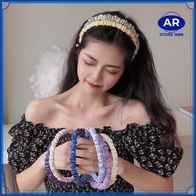 AR-Bando Scrunchie Model Korea Premium Bando Korea Colorfull Headband