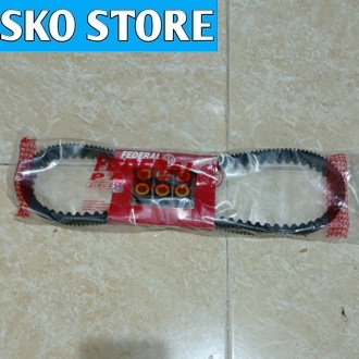 Vbelt FP-231PA-KZR-2700 FEDERAL Vanbelt Vanbel V belt Vbelt Set + Roller V Belt VARIO 125 FI Original Murah