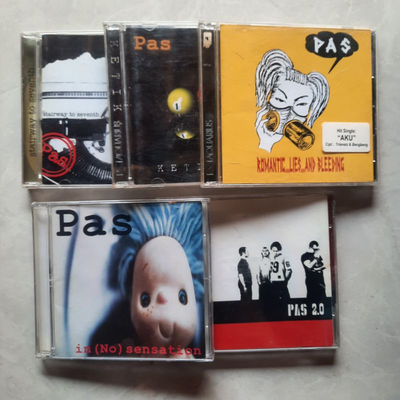 cd pas band (sepaket)