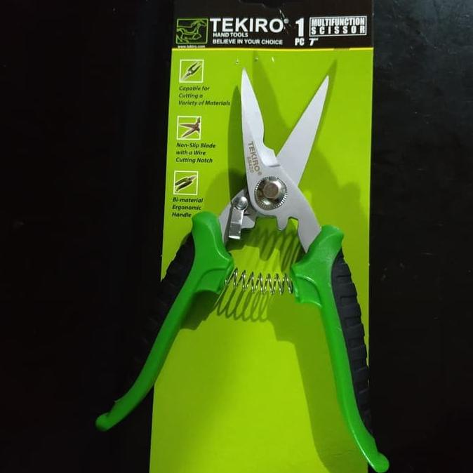 

Tekiro Multifunction Scissor 7 Inch Gunting Multifungsi 7 Gt-Ms1805