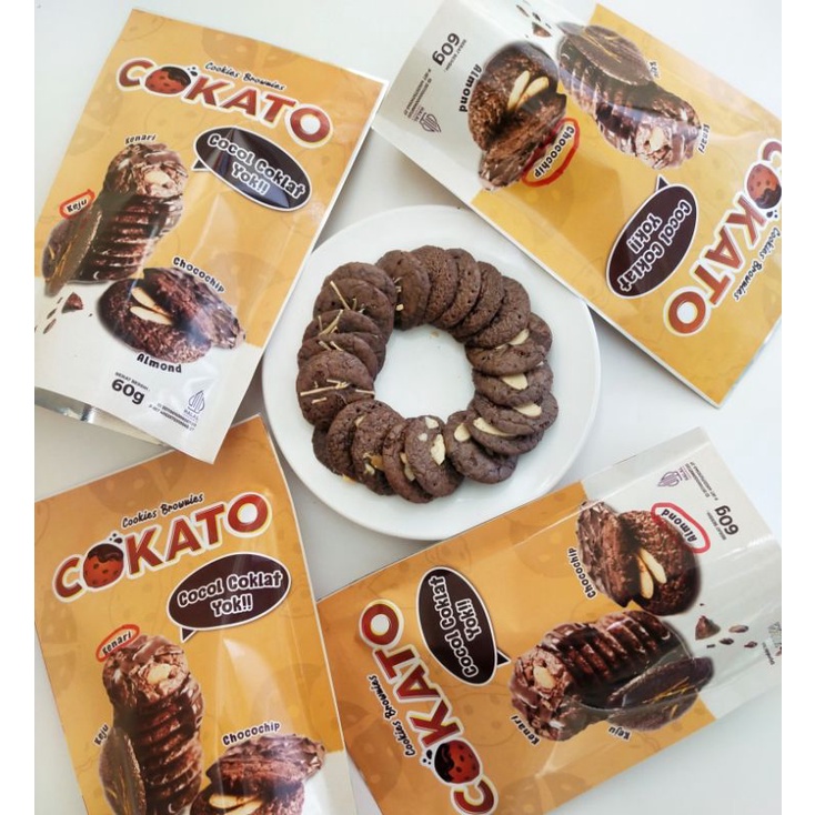 

COKATO cookies brownies kemasan standingpouch