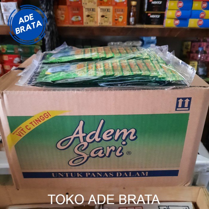 

adem sari sachet 1 dus isi 24 pak