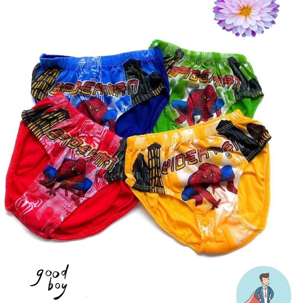 YA 879 - Celana Dalam Anak Boy Laki Laki Motif Karakter HERO Halus Sempak Underware Anak Balita