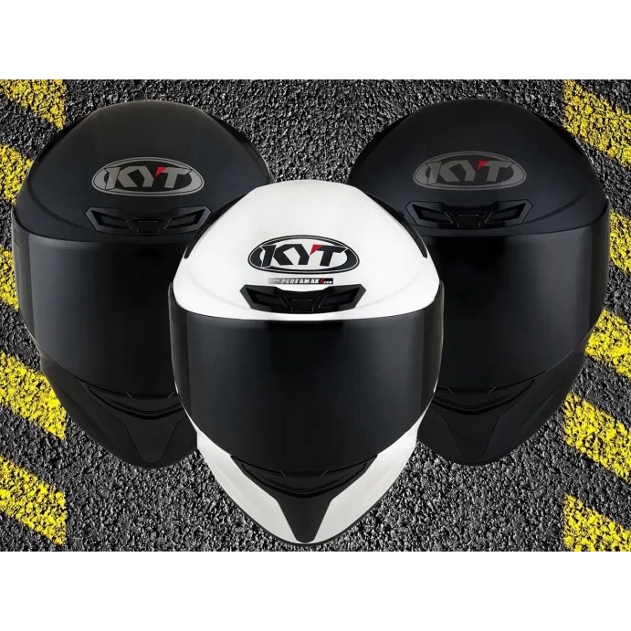 HELM KYT TT COURSE-HELM KYT HITAM DOP-HELM KYT PUTIH-HELM KYT TT COURSE