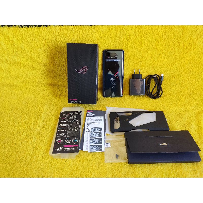 second asus rog 5s ram 8/128gb fullset original mulus