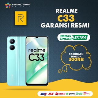 Realme C33 [3GB+32GB] [4GB+64GB] Garansi Resmi 1 Tahun