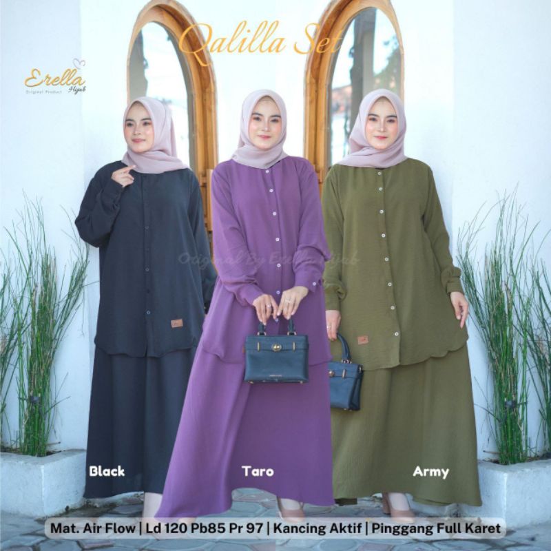 One set rok jumbo ld 120 setelan rok jumbo xxxl original