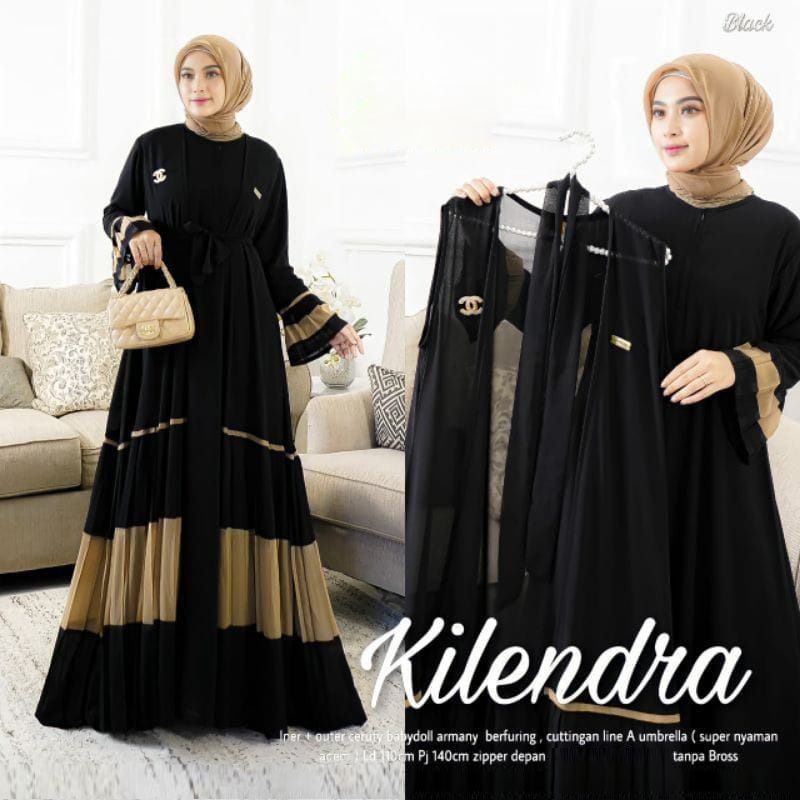 Fashion MUSLIM, baju wanita, baju stelan wanita, setelan, stelan, Baju stelan, fashion wanita, one set. Kilendra Set