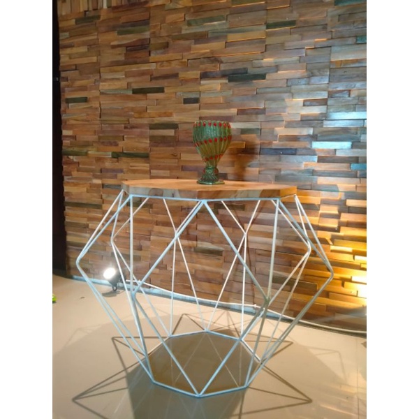 Panel Dinding Kayu Jati / wall panel 3D Tipe &quot;Z&quot; / Panel Kayu Jati Mozaik