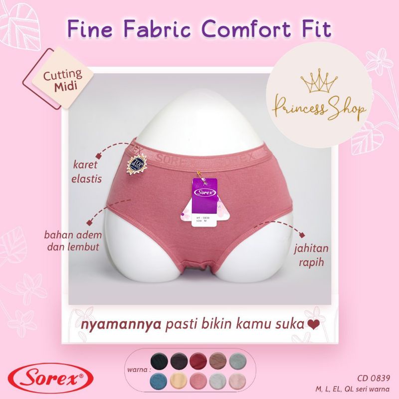 CELANA DALAM WANITA SOREX 0839