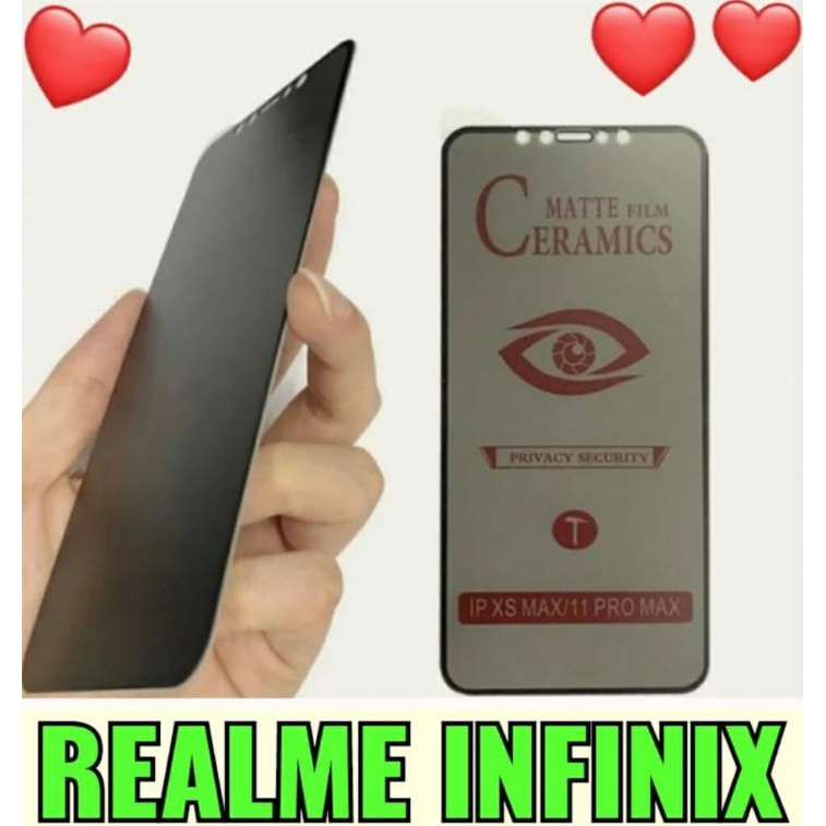 TG ANTI GORES SPY TEMPERED GLASS REALME INFINIX / TG ANTI GORES SPY TEMPERED GLASS REALME / TG ANTI GORES SPY TEMPERED GLASS INFINIX / TG ANTI GORES SPY TEMPERED GLASS REALME INFINIX REALME INFINIX REALME INFINIX