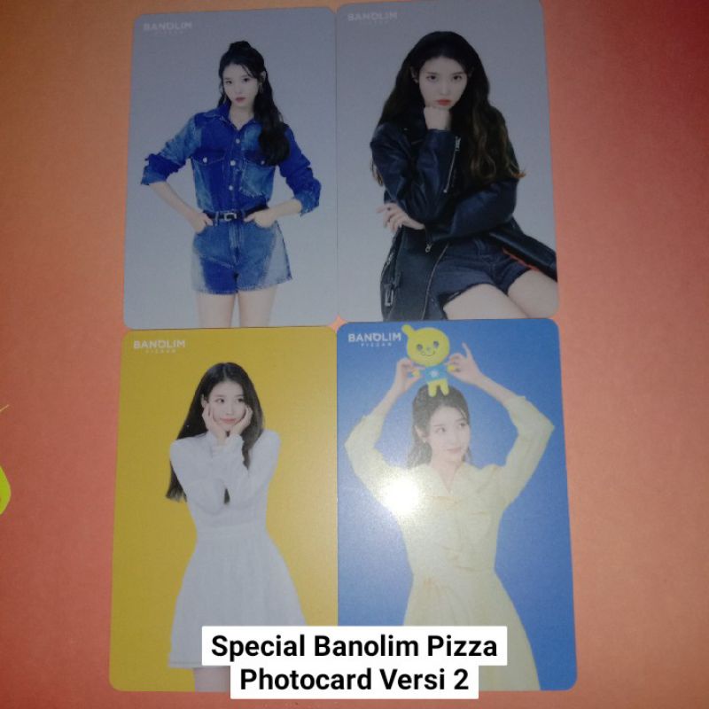 OFFICIAL PHOTOCARD IU BANOLIM PIZZA EVENT 2