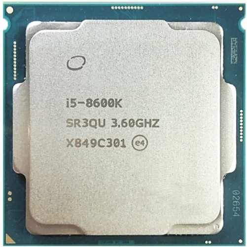 Processor Intel Core i5 8600K tray Socket 1151 Coffee Lake Not 8600