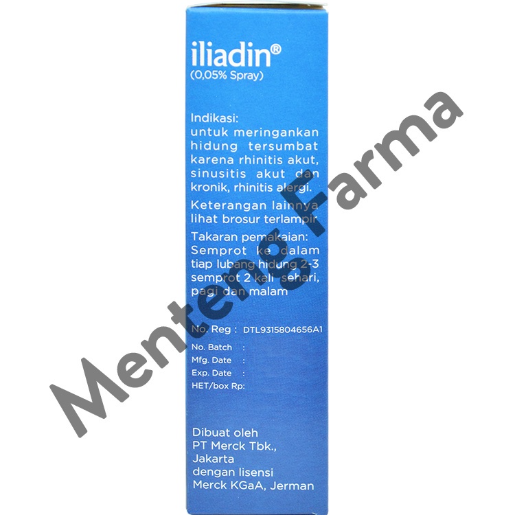 Iliadin Nasal Spray 10 mL - Obat Semprot Hidung Tersumbat