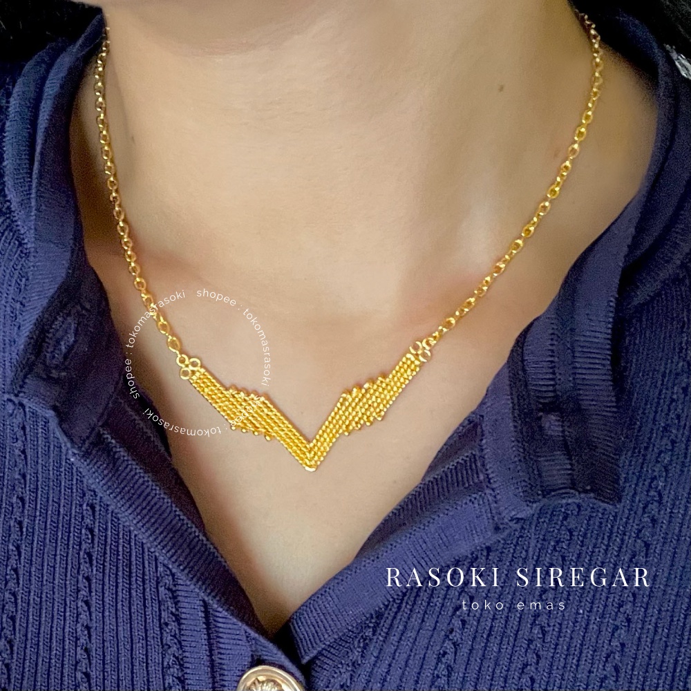 KALUNG KIPAS 15 GR EMAS LONDON EMAS TOBA 24 KARAT KADAR 99,9% | TOKO MAS RASOKI SIREGAR