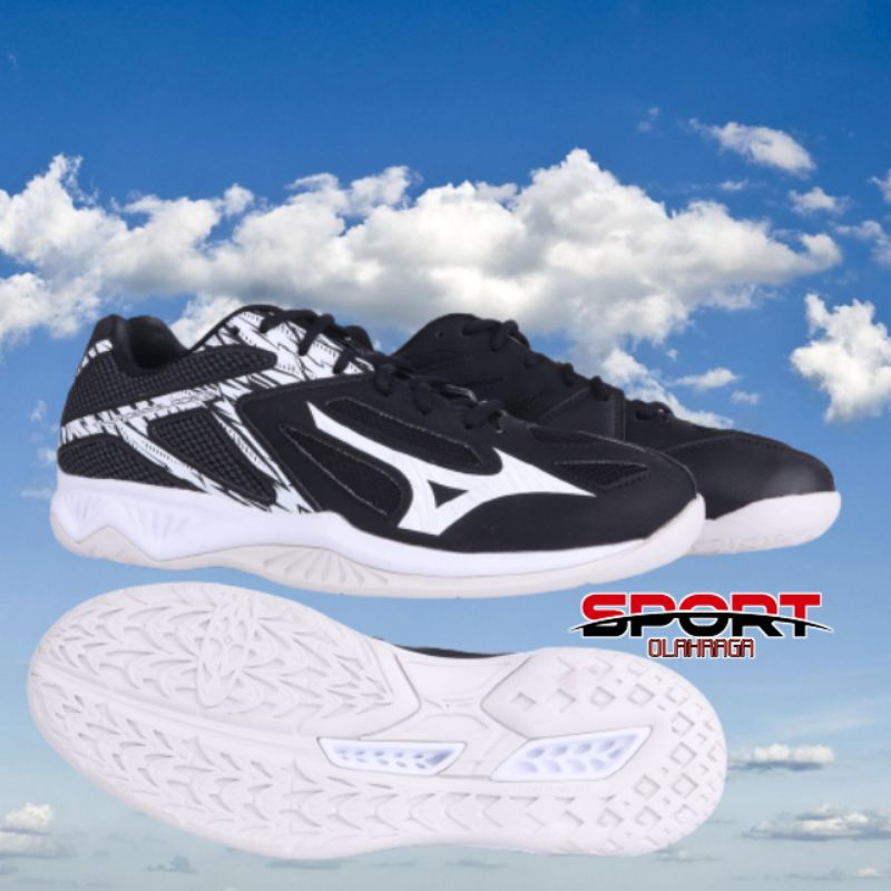 Mizuno Sepatu Voly Pria Thunder Blade 3 Black White
