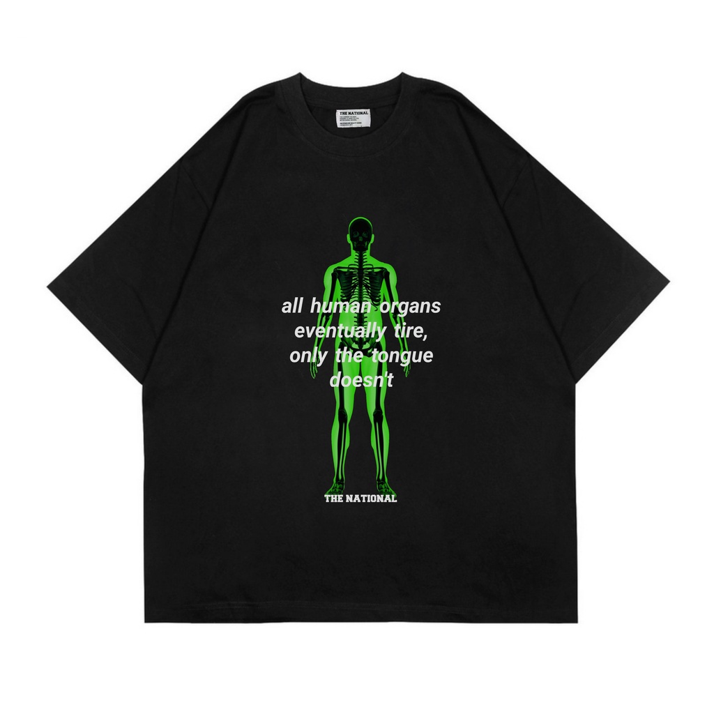 Thenational Oversize T-shirt Fervent Black
