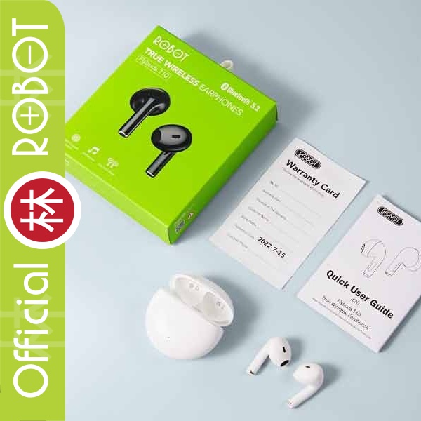 ROBOT Flybuds T10 TWS Earbuds Semi In Ear Earphone New T20 T30 T50