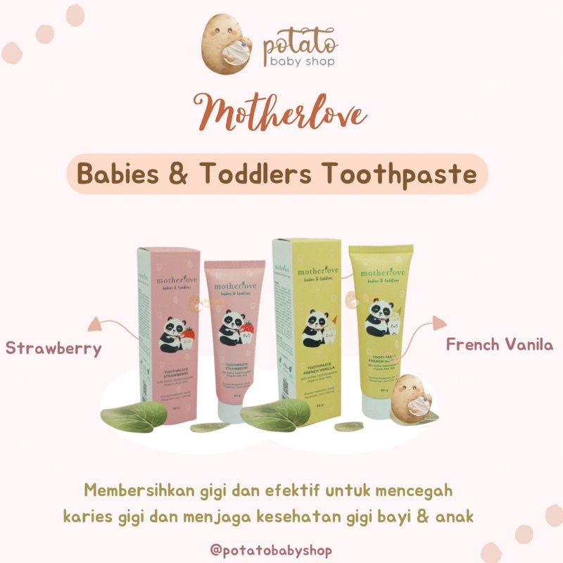 MotherLove Organic Toothpaste (Pasta Gigi Organik)