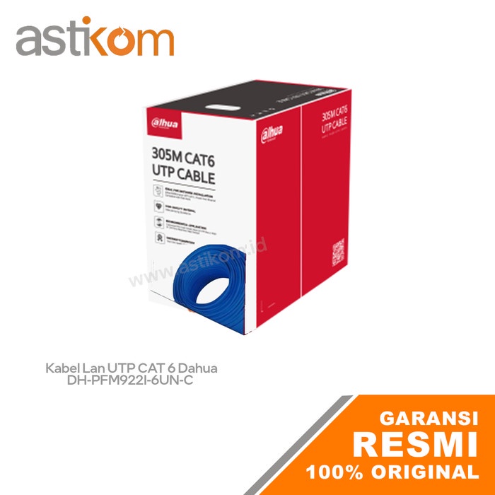 Kabel LAN CAT 6 Dahua DH-PFM922I-6UN-C 1 Roll
