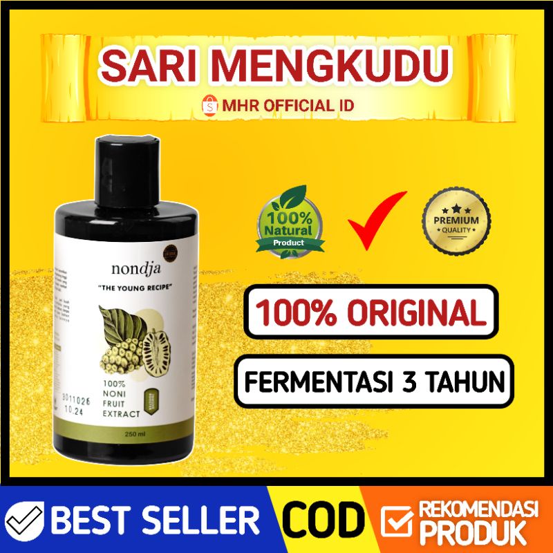 

Sari Mengkudu Fermentasi 3 Tahun Nondja Herbalov