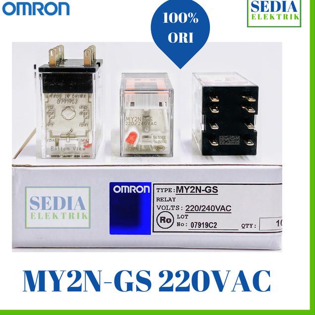 Relay Omron MY2N-GS-220VAC MY2NGS 220VAC