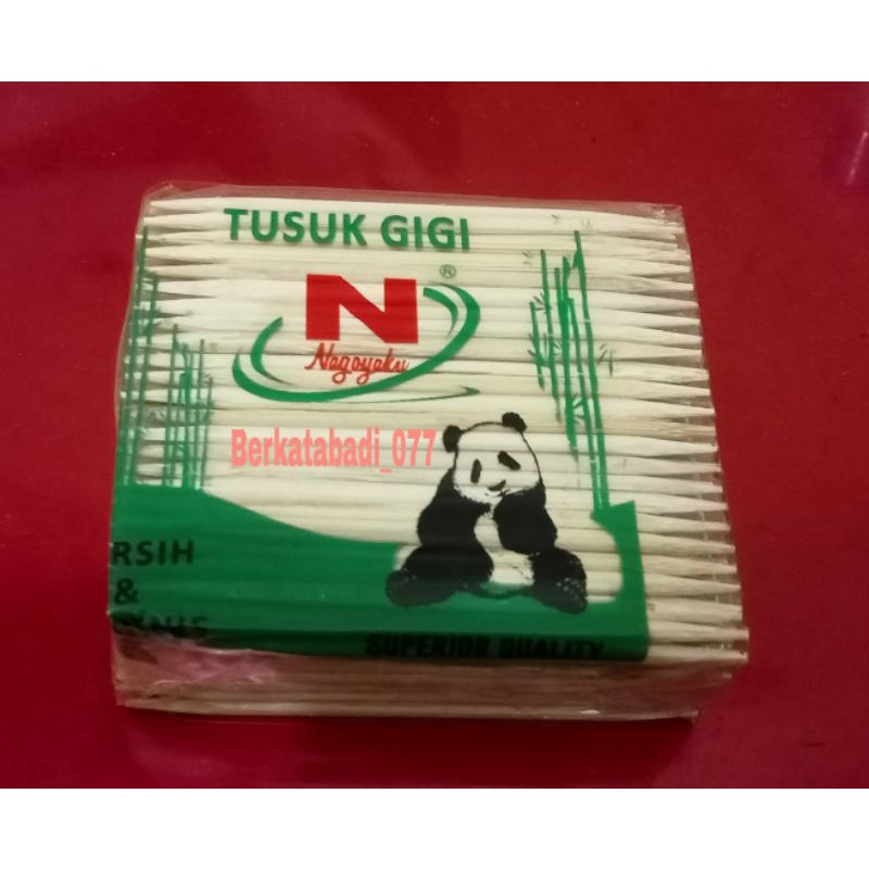 TUSUK GIGI BAMBU POLOS NAGOYA 1 PACK 250PCS-TOOTHPICK