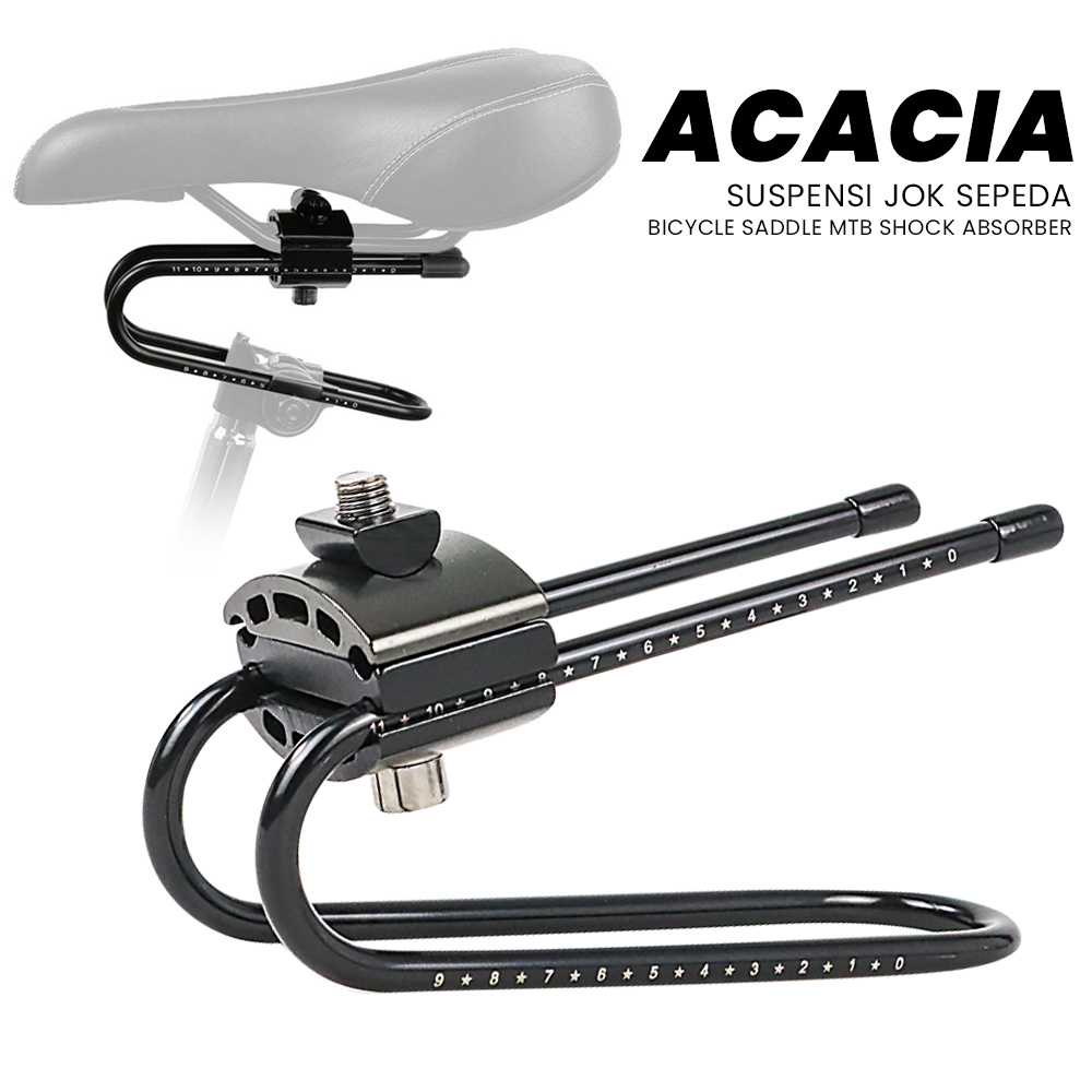 Suspensi Jok Sepeda Sadel Jok Sepeda MTB Shock Absorber