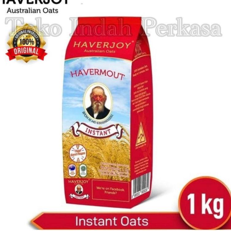 

10.10 Promo Brand HAVERJOY INSTAN 1KG / HAVERJOY OAT 1KG / HAVERJOY HAVERMOUT OAT 1KG murah