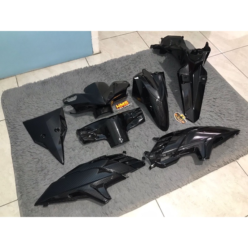 Paketan Honda Vario 110 Techno Karbu full carbon