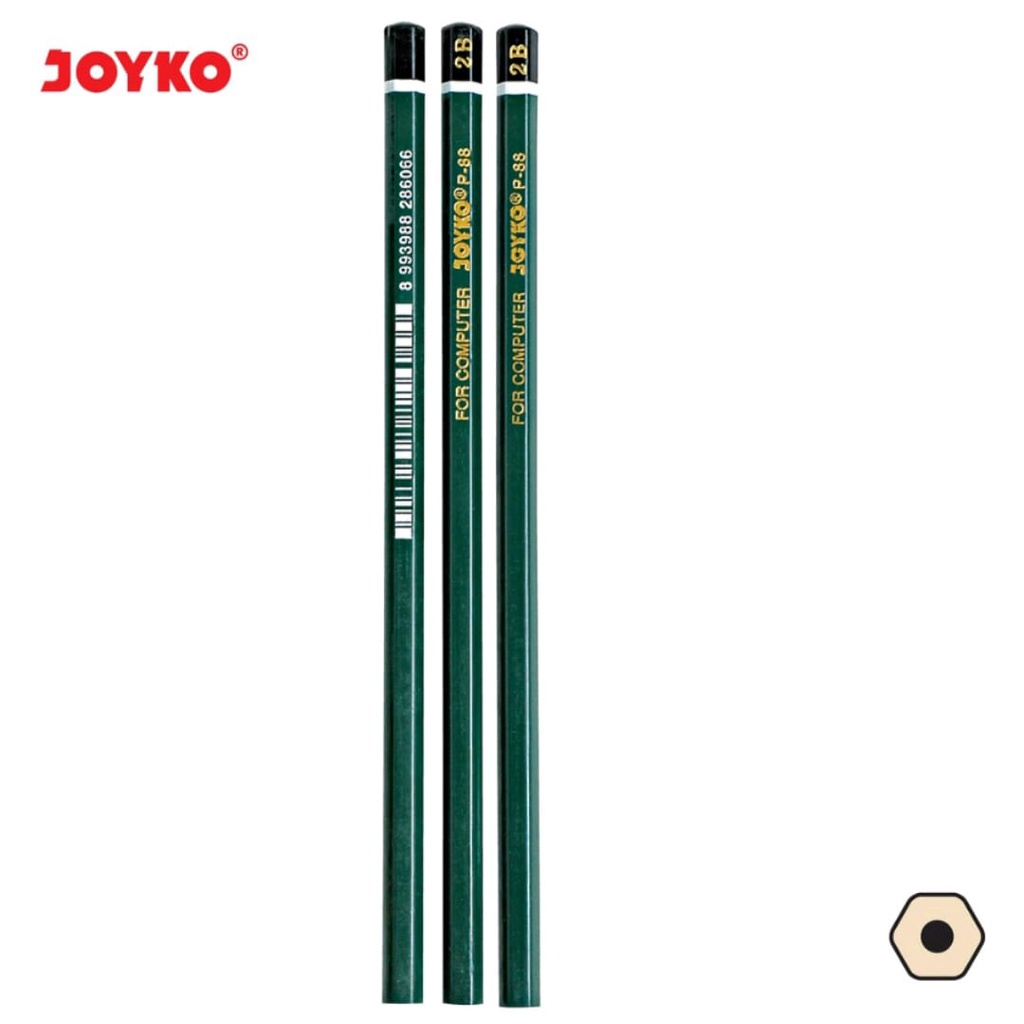 

pensil 2B joyko P-88 for computer per lusin isi 12