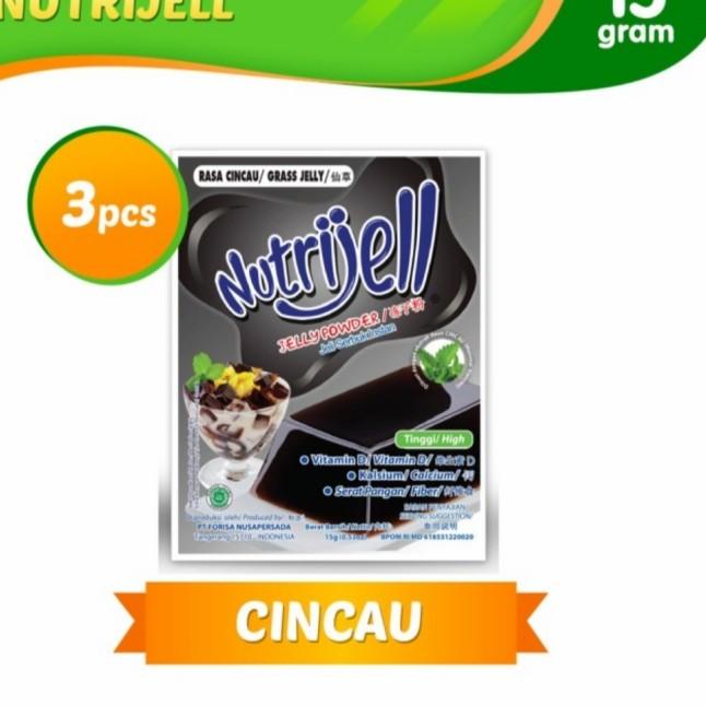 

KodeQ6c6B--Paket Nutrijel Nutrijell Cincau Grass Jelly 15gram 15 gram 3Pcs 3 Pcs