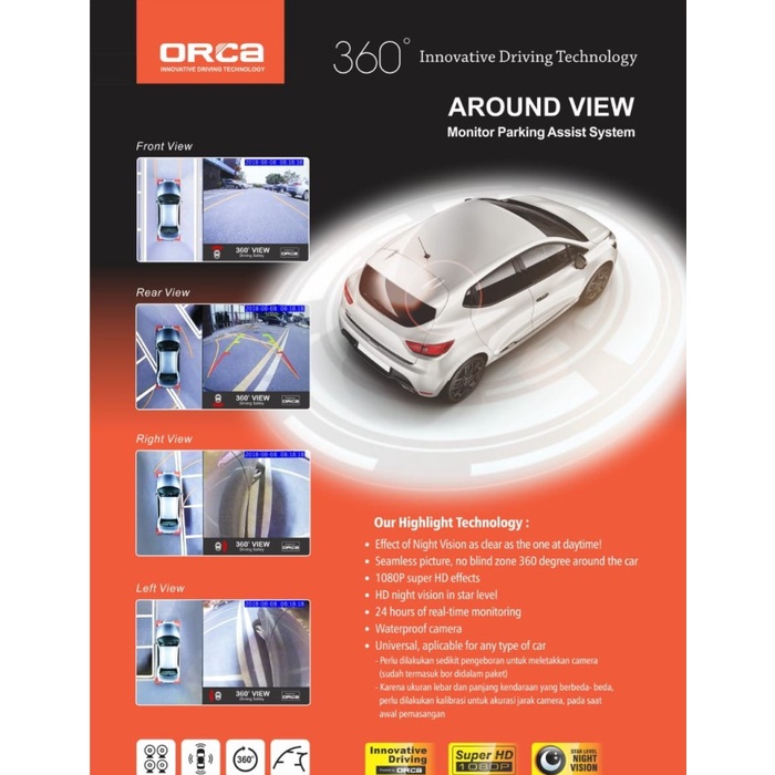 Camera 360 orca universal