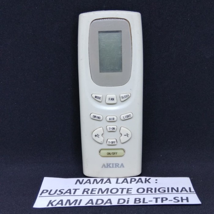 REMOTE REMOT AC AKIRA Y512F ORIGINAL ASLI