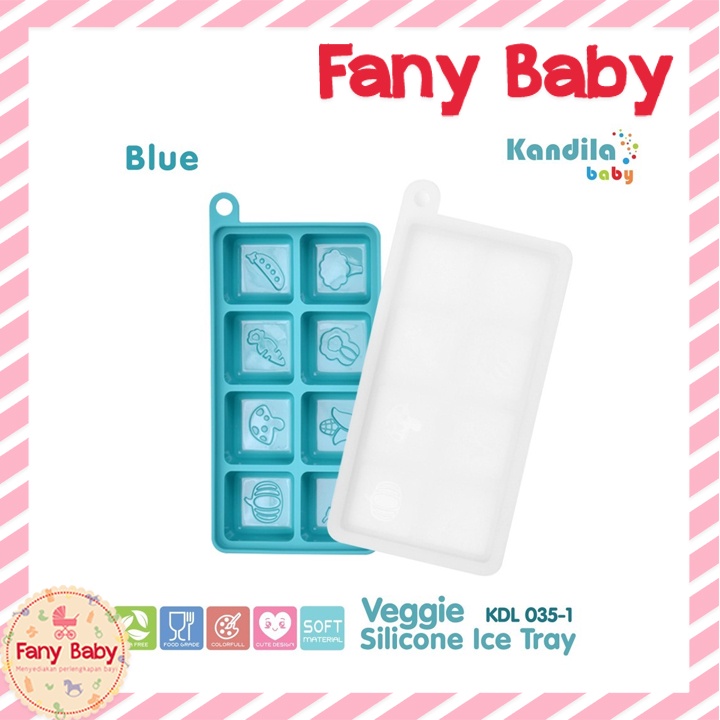 KANDILA BABY VEGGIE SILICONE ICE TRAY / KDL035-1