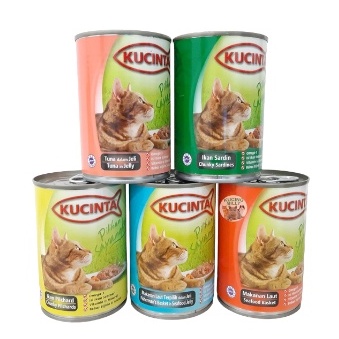 Kucinta Kaleng Dus 24pcs wet food kucing