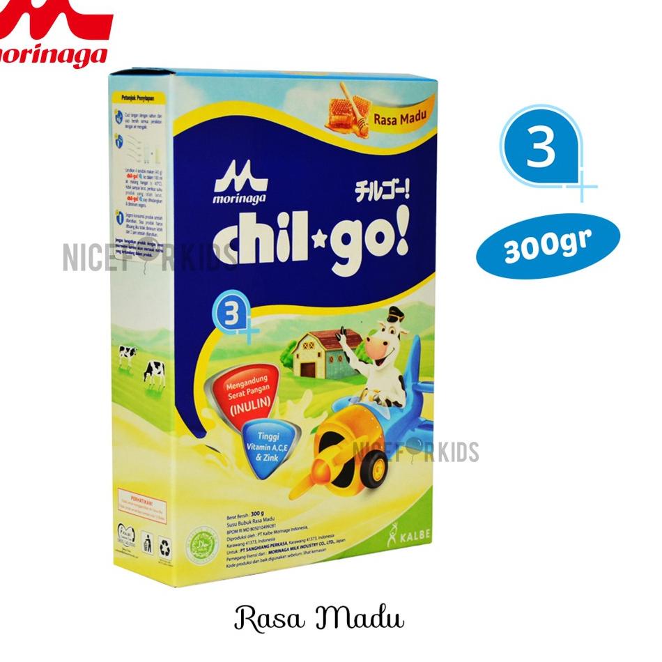 

ね Susu Chil Go Powder Morinaga Susu Pertumbuhan Anak Chilgo bubuk 1+ 3+ 300 Gram ㅎ
