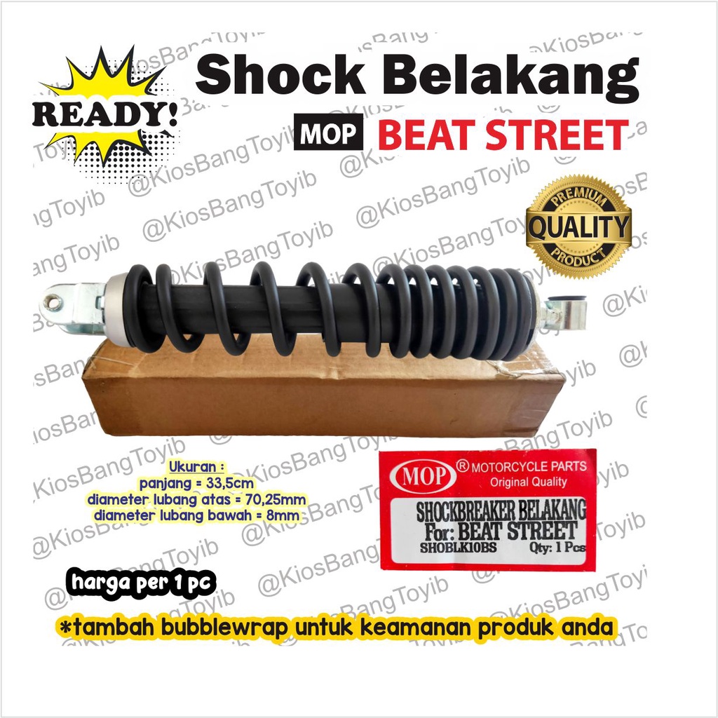 [1pc] Shockbreaker Shock Skok Breaker Belakang Honda Beat Street (MOP)