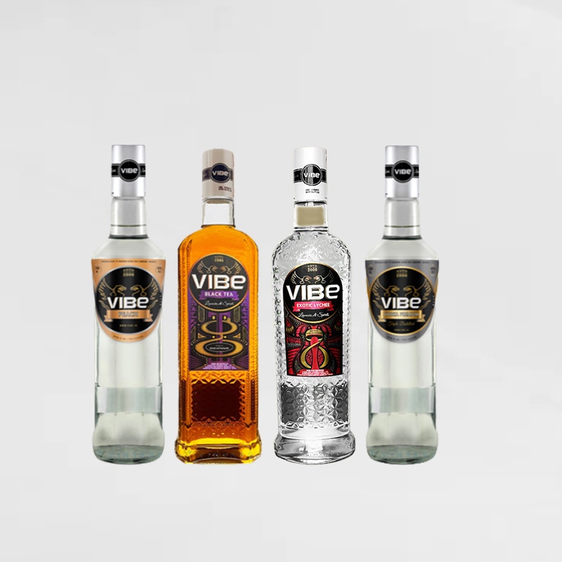 Vibe Premium Black Tea Lychee Peach Vodka