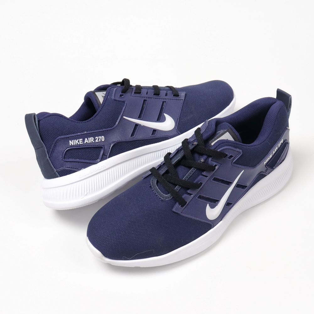 Sepatu Sneakers Sneaker Nike Zoom Running Pria Sepatu Sport Olahraga Pria Jalan Joging Navy