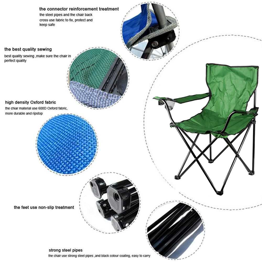 TaffSPORT Kursi Lipat Memancing Portable Folding Fishing Chair - S392