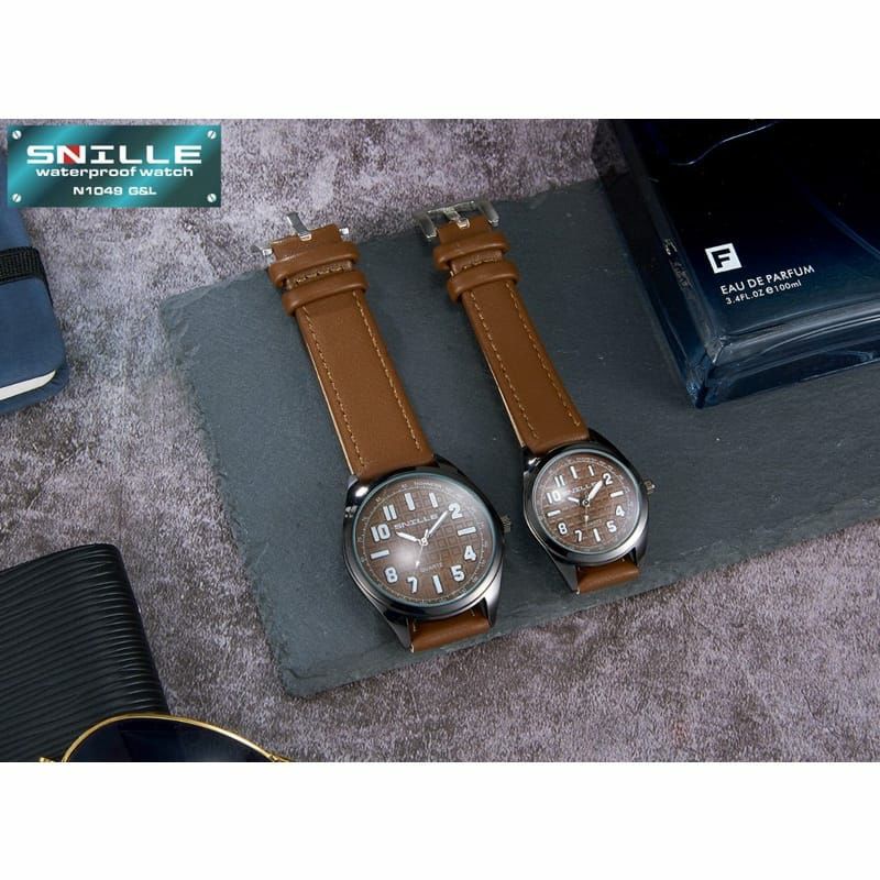 Jam Tangan Snille Couple 1049 Warna Pilihan Pria dan Wanita Jam Tangan Sepasang