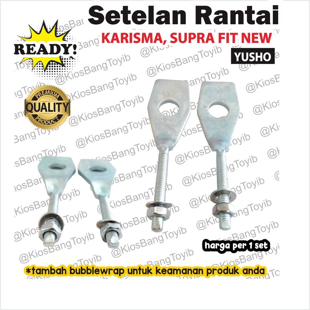 Anting Setelan Stelan Rantai Set Kanan Kiri Karisma SupraFit New (ysh)