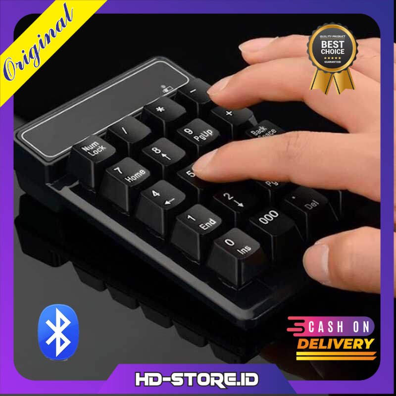 Etmakit Numeric Keypad Numpad Bluetooth 4.0 - 119477