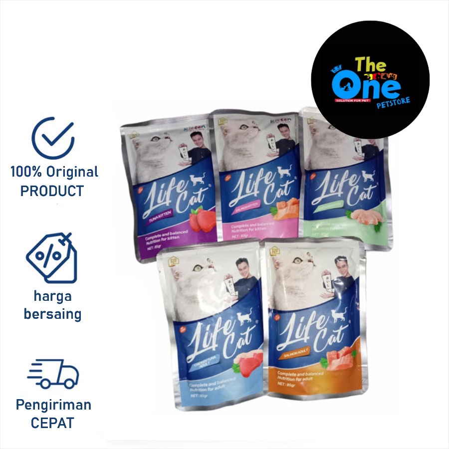 Makanan Kucing Murah Life Cat Makanan Kucing Life Cat Pouch